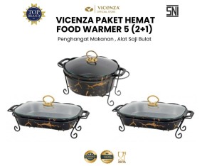 Paket Hemat Food Warmer 5 (2+1) Hitam